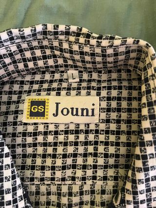 Camisa estilo guayabera estampada - Marca Jouni