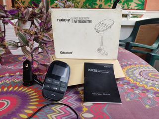 Nulaxy KM20 Transmisor FM Bluetooth