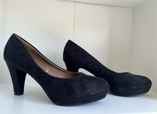 Zapatos de tacón clásico negros Kylie talla 40