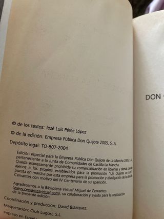 El Ingenioso Hidalgo Don Quijote de La Mancha