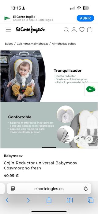 Cojín Reductor Babymoov