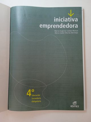INICIATIVA EMPRENDEDORA 4 ESO EDITEX