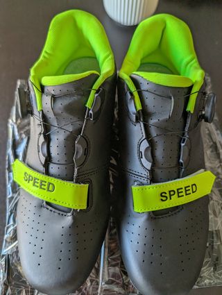 Sapatilhas Ciclismo Speed Preto/Verde