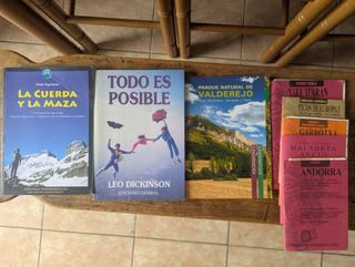 Lote Libros Montaña y mapas- guias Pirineos