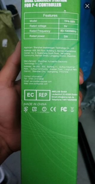 Base de Carga Dual PS4 ECHTPOWER