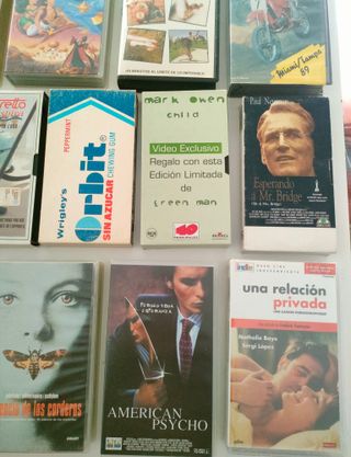Lote 27 Películas VHS Disney thriller horror drama