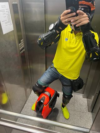 Monociclo Eléctrico Kingsong S18 Naranja