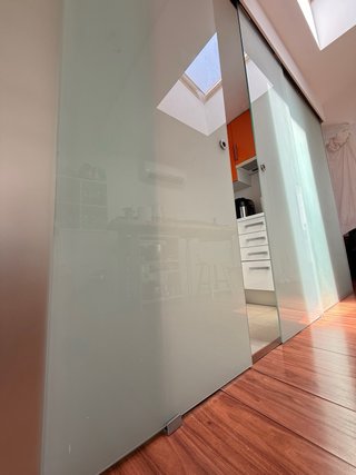 Puerta corredera cristal 76x225 cm