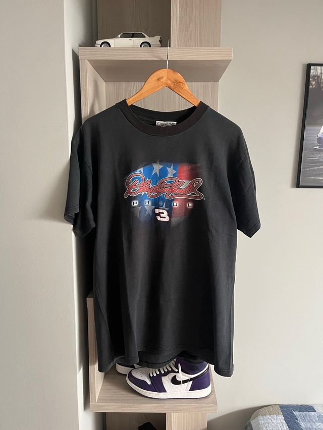 Camiseta Vintage NASCAR Negra