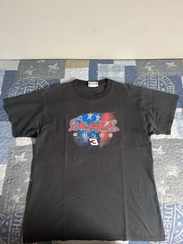 Camiseta Vintage NASCAR Negra