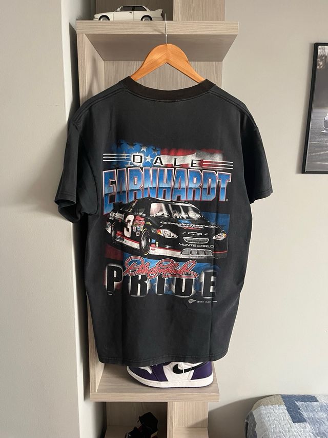 Camiseta Vintage NASCAR Negra