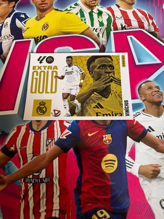 Cromo Vinicius Extra Gold 25/26 Panini