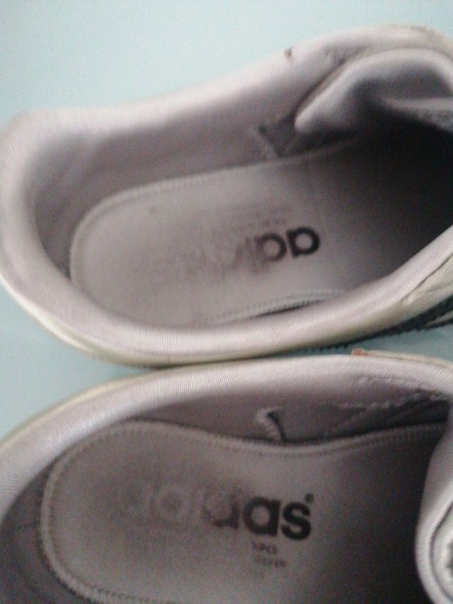 Adidas Hombre Talla 40 Plata