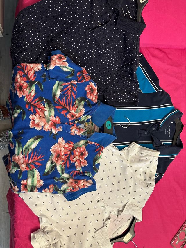 Set 4 Polo Uomo Tg M