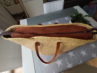 Capazo Maluca con flores