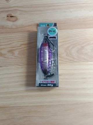 Señuelo pesca ZetZ Oval 84mm 60g