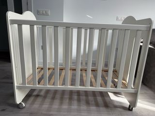 Cuna Micuna Osito Blanca y regalo sábanas 