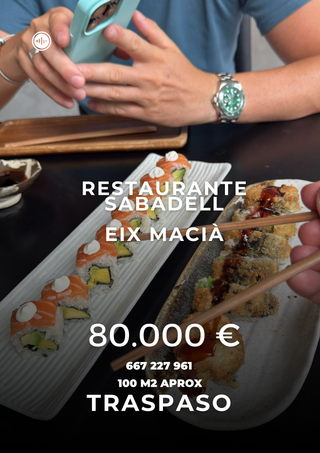 Traspaso de restaurante