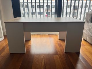 Mesa de centro elevable madera y metal Kendra