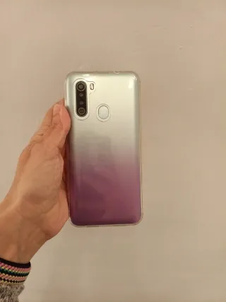 Teléfono móvil económico Verde/Morado smartphone