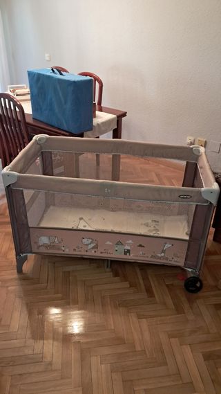 Cuna de viaje Jane + colchón Bebest
