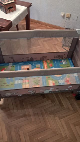 Cuna de viaje Jane + colchón Bebest