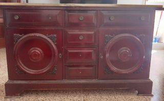Recibidor vintage madera