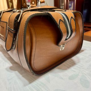 Maleta vintage de piel