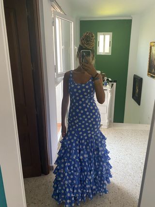 Traje de flamenca mujer
