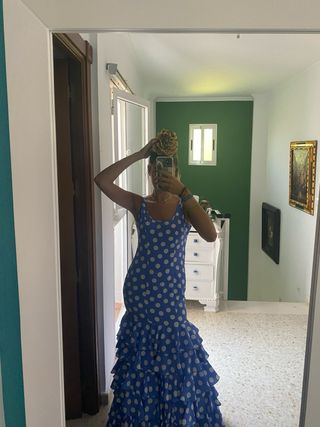 Traje de flamenca mujer