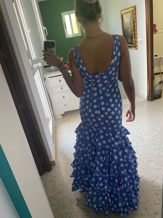 Traje de flamenca mujer