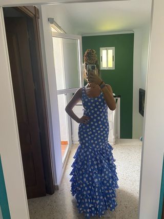 Traje de flamenca mujer