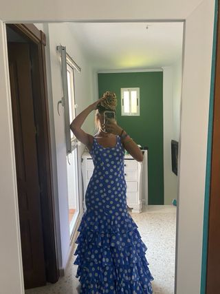 Traje de flamenca mujer