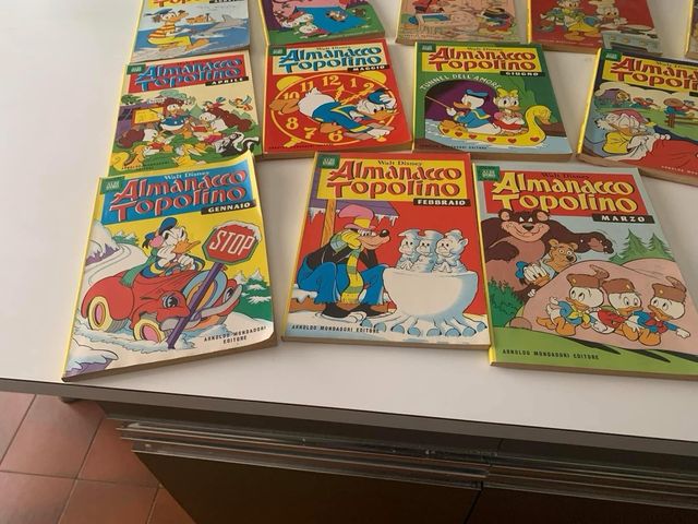 Annata 1977 Almanacco Topolino
