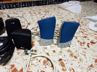 DVD y altavoces LG