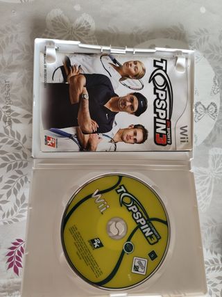 Juego Wii Top Spin 3 2K Sports