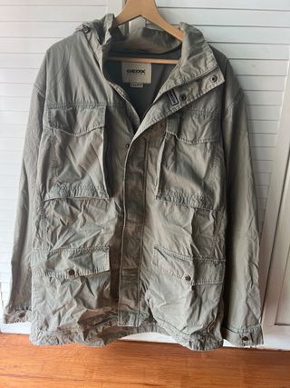 Chaqueta Geox 3/4 Talla 56 XXL Verde Oliva