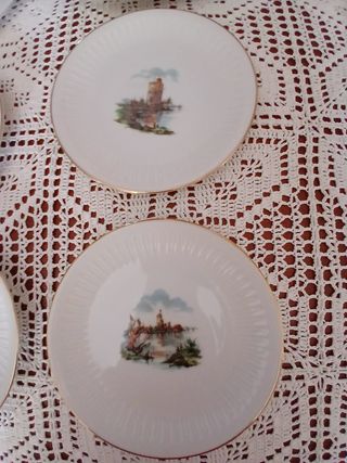 Servizio Piatti Vintage servizio  Per dessert