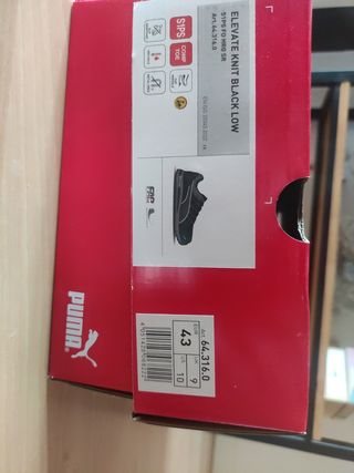 Zapatillas Puma Elevate Knit Black Low Talla 43