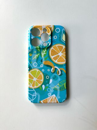 Custodia arancione estiva per iPhone 14 Pro