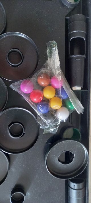 Mini biliardo da tavolo Deluxe Pool Table Set