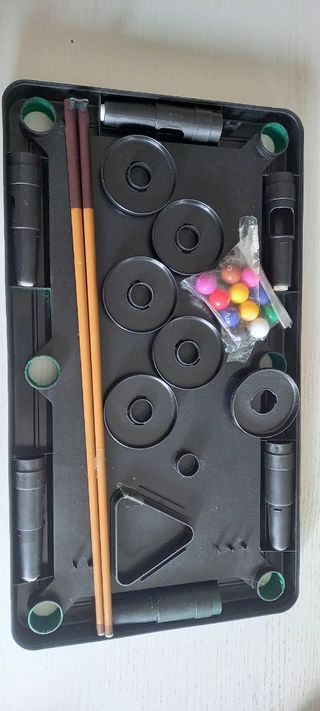 Mini biliardo da tavolo Deluxe Pool Table Set