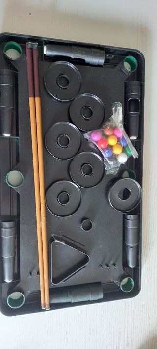 Mini biliardo da tavolo Deluxe Pool Table Set