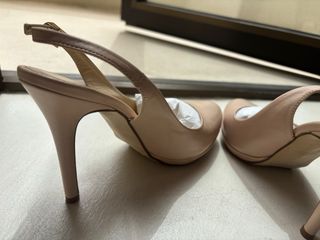 Zapatos Beguier Beige Piel Talla 38