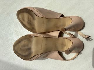 Zapatos Beguier Beige Piel Talla 38