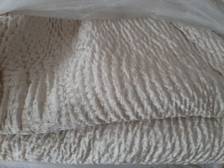 Edredón Beige terciopelo