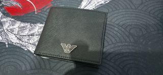 Cartera Emporio Armani Negra Original