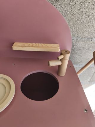 Cocinita de madera infantil
