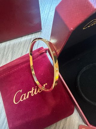 Pulsera Cartier Oro