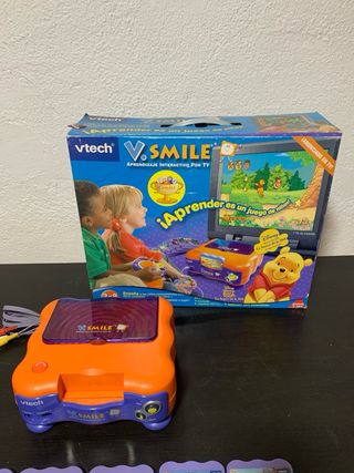 Consola Vtech V.Smile Naranja y Azul